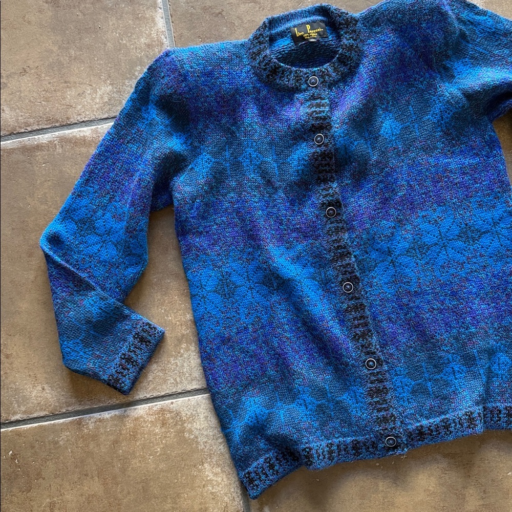 Leo Peressi 100% Alpaca Cardigan - Picture 13 of 17